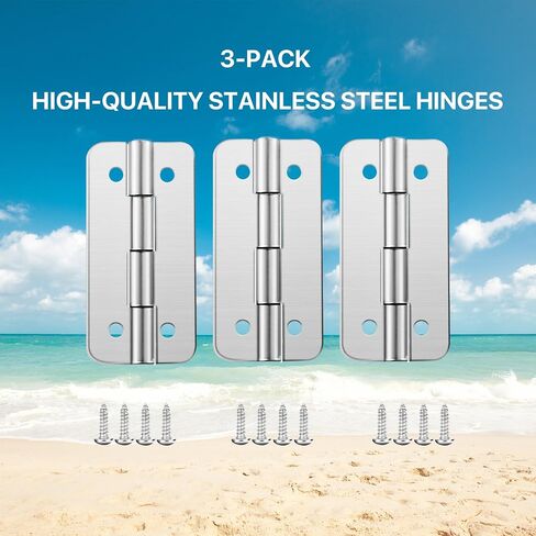 Cooler Hinges for Igloo Ice Chests, Igloo Cooler Stainless Steel Hinges Replacement, Igloo cooler hinges replacement, Igloo Ice Chest Hinges (2) in Kuwait