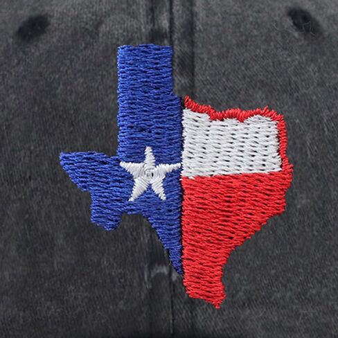 قبعات علم تكساس للرجال والنساء، هدايا وتذكارات تكساس، قبعة بيسبول مطرزة قابلة للتعديل in Kuwait