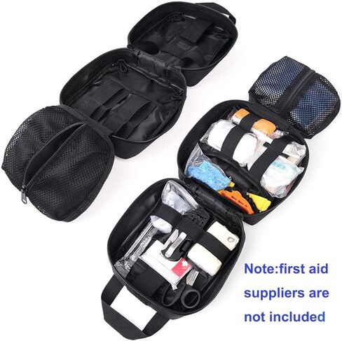حقيبة ATURQBRIS التكتيكية، حقيبة أدوات الإسعافات الأولية، حقيبة IFAK من الدرجة العسكرية للوصول السريع، مثالية للأنشطة المنزلية والخارجية (حقيبة فقط) in Kuwait