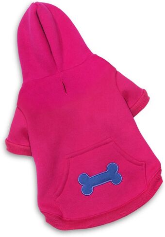 Best Pet Supplies - Voyager Dog Windproof Hoodie Pullover - Fuchsia, X-Small, 252-FU-XS in Saudi Arabia
