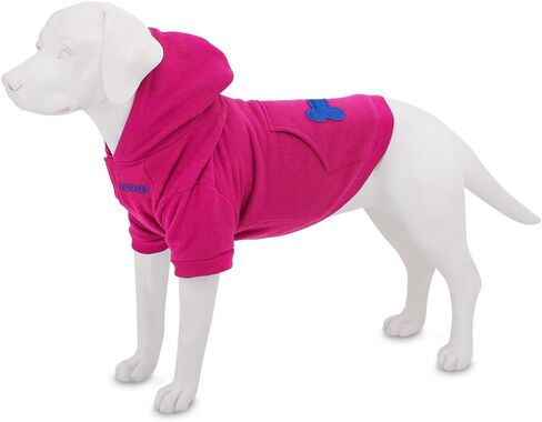 Best Pet Supplies - Voyager Dog Windproof Hoodie Pullover - Fuchsia, X-Small, 252-FU-XS in Saudi Arabia