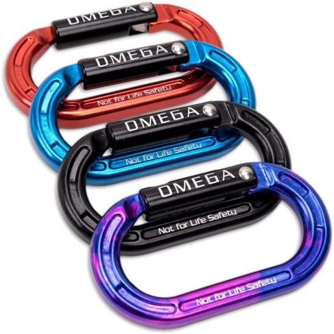 Omega Pacific Micro Raider Aluminum Keylock Straightgate - Our Top Carabiner has Been Scaled Down to Create The Ultimate Accessory Connector in Saudi Arabia