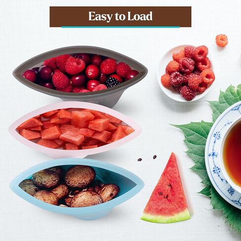 Reusable Silicone Snack Bags for Kids - Durable and Secure Travel Containers with Travel Clips | Food Pouches for Toddlers, and Young Children | Eco-Friendly and Easy to Clean Silicone Bags - 4 Pack in Kuwait