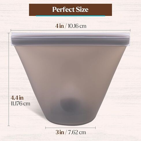 Reusable Silicone Snack Bags for Kids - Durable and Secure Travel Containers with Travel Clips | Food Pouches for Toddlers, and Young Children | Eco-Friendly and Easy to Clean Silicone Bags - 4 Pack in Kuwait