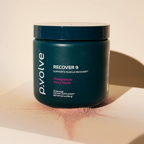 PVOLVE Recover 9 مصمم لتقليل آلام العضلات - 9 أحماض أمينية أساسية ومستخلص فاكهة الرمان - دعم مضاد للأكسدة... in Kuwait