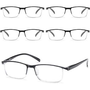 نظارات قراءة Viseng 5 قطع للرجال مضادة للضوء الأزرق للنساء تبقى رؤية مكبرة واضحة in Kuwait