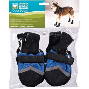 Dog Boots, Large 4-1/4, Blue