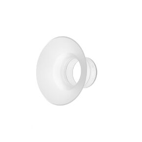 Zomee Fit Nipple Breast Sheild Inserts Replacment Parts (Breast Pump Not Included) for Breastfeeding Nursing Mothers- 2 Pack (17mm) in Kuwait