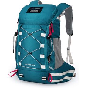 MOUNTAINTOP Hiking Backpack 35L Outdoor Travel Camping Day Pack with Rain Cover for Men Women