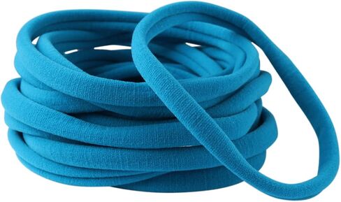 XIMA 40 Pack Nylon Headband,Newborn DIY Headband Soft Elastic Hairbands for Baby Girls Infant Toddlers Kids(Tan-40pcs) in Saudi Arabia
