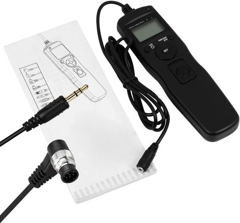 BOWONG Shutter Release Cable Remote Control for Nikon D850, D3, D4, D40s, D5, D800, D800E, D810, D810A, D700, D500 Camera in Kuwait