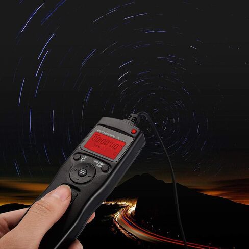 BOWONG Shutter Release Cable Remote Control for Nikon D850, D3, D4, D40s, D5, D800, D800E, D810, D810A, D700, D500 Camera in Kuwait