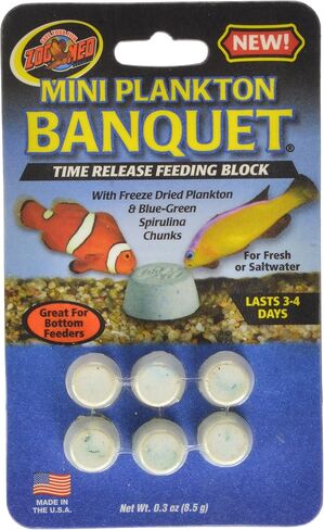 Zoo Med Laboratories AZMBB5 Plankton Banquet Block Feeder Mini، 12 قطعة in Saudi Arabia