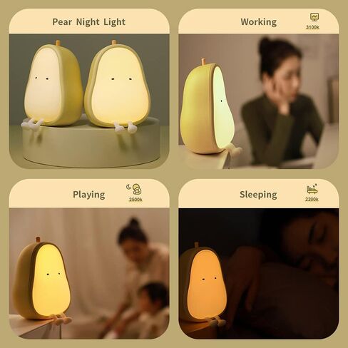 Cute Dinosaur Night Light, Brightness Adjustable Baby Bedside Night Lamp USB Recharging, Nursery Room Decor Kids Toddlers Night Light, Dinosaur Gifts for Birthday, Christmas, Green in Saudi Arabia