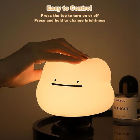 نيوجوي مصباح بتصميم سحابة لطيف لديكور الغرفة، اضاءة محيطة رائعة لغرفة النوم، مصباح ليد على شكل سحابة، ضوء ليلي كاواي للاطفال والمراهقين والبنات والاولاد in Kuwait