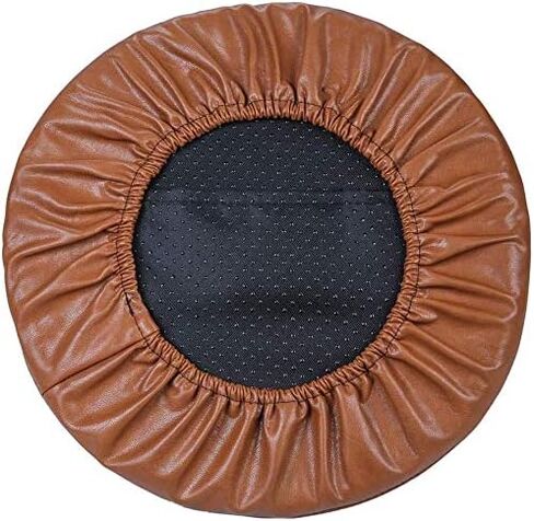 وسادة مقعد مستديرة من Lominc مقاس 13 بوصة، مصنوعة من جلد الفينيل المقاوم للماء ومضادة للانزلاق وغطاء مقعد دائري (وسادة البراز فقط، بدون مقعد) in Kuwait