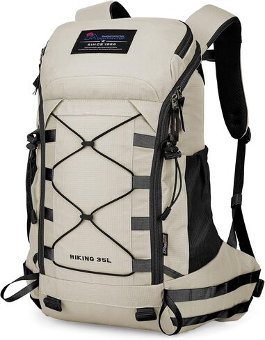 MOUNTAINTOP 35L Hiking Backpack, Lightweight Daypack with Rain Cover in Kuwait