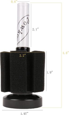 باوكوو فلتر اسفنجي صغير لحوض السمك يعمل بالهواء مع فلتر مسبق in Kuwait