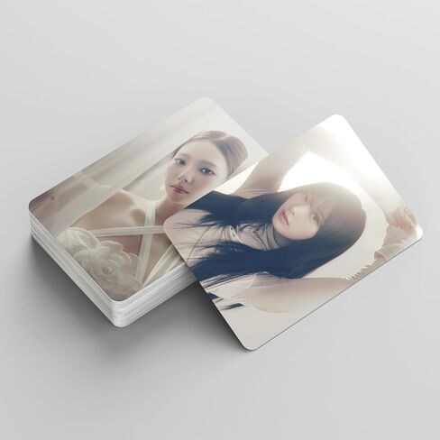 FOURBOM 55 قطعة AESPA Photocard aespa abulm بطاقات AESPA 2024 تحيات الموسم AESPA LOMO بطاقات KPOP Aespa Photocard هدية لمحبي ابنة Aespa ألبوم بطاقات Aespa Merch in Saudi Arabia
