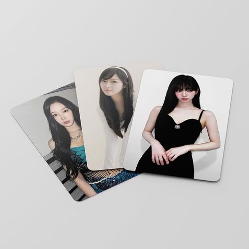 FOURBOM 55 قطعة AESPA Photocard aespa abulm بطاقات AESPA 2024 تحيات الموسم AESPA LOMO بطاقات KPOP Aespa Photocard هدية لمحبي ابنة Aespa ألبوم بطاقات Aespa Merch in Saudi Arabia