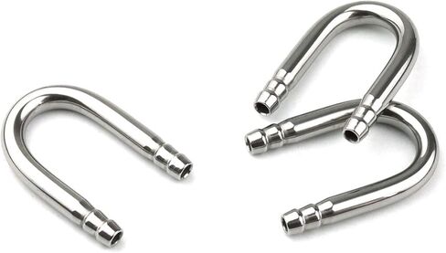 هامينلير 6 قطع من انبوب ستانلس ستيل على شكل حرف U موصل ثاني اكسيد الكربون لحوض السمك وانابيب الاكسجين in Kuwait