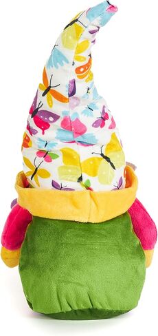 عناق يشعر بالحب - حامل بطاقة هدية جنوم، مسنجر جنوم، جنوم قطيفة زهرية، ديكور منزل جنوم، حلية جنوم سويدية تومتي، تمثال هدية جنوم، دمية قطيفة مقاس 12 بوصة - كن سعيدًا in Kuwait