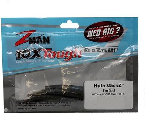 Z-Man Hula Stick, 4", The Deal (HSTICK4-320PK6) in Saudi Arabia