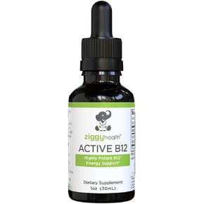 صبغة مستخلص سائل فيتامين ب 12 النباتي، ميثيل كوبالامين، قطرات ب 12 نقية، مكمل معزز للطاقة الطبيعية، يدعم صحة المناعة، وظيفة الدماغ والأعصاب، 1 أونصة، من زيغي هيلث in Kuwait