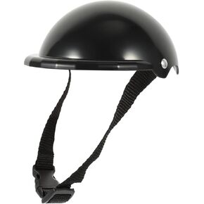 قبعة تخليص آمنة للكلاب الصغيرة، مقاس 2.7 × 5.3 بوصة، خوذات مضحكة للحيوانات الأليفة، خوذة قطط بلاستيكية، لعبة دراجة نارية، قبعة جرو واقية in Kuwait