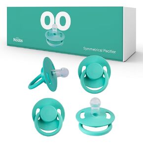 Symmetrical Pacifier, 4 Pacifiers, Pacifiers 0-6 Months, Newborn Pacifiers, Silicone Pacifiers, Pacifier 0-3 Months, Newborn Pacifiers 0-3 Months in Kuwait