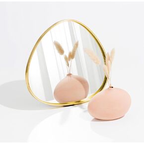 صواني العطور، صينية مرآة ذهبية، صينية تزيين للتزيين، منظم عطور على شكل قلب غير قابل للانزلاق للمجوهرات، الحمام، طاولة القهوة (صغير + كبير) in Kuwait