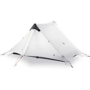 Lanshan 2 Person Tent Hiking Ultralight Camping Tent Professional 15D Silnylon Rodless Trekking Pole Tent Waterproof Backpacking Outdoor for Camping, Bivvy in Saudi Arabia