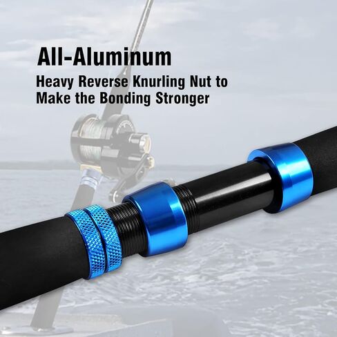 Fiblink 1-Piece Conventional Boat Rod Saltwater Offshore Graphite Spinning Fishing Rod(6-Feet, 30-50lb/50-80lb) in Saudi Arabia