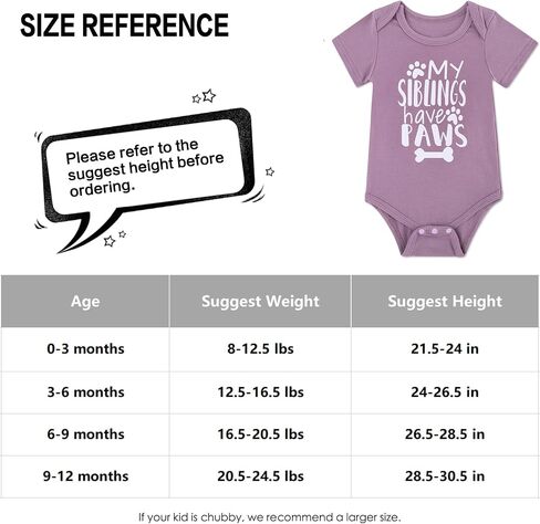 Funnycokid Baby Boys Girls Bodysuit Funny Newborn Romper 0-12 Months | Short Sleeve Infant Neutral Outfits in Saudi Arabia