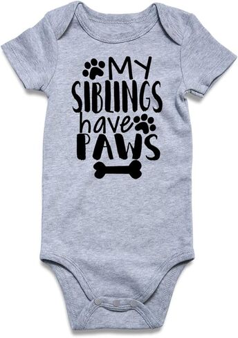 Funnycokid Baby Boys Girls Bodysuit Funny Newborn Romper Short Sleeve Infant Neutral Outfits 0-12 Months in Saudi Arabia