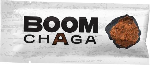 BOOM Chaga Mushroom Superdrink، مركز سائل فطر شاجا الخالي من الأكسالات، معزز يومي لمضادات الأكسدة، 31 عبوة فردية in Saudi Arabia