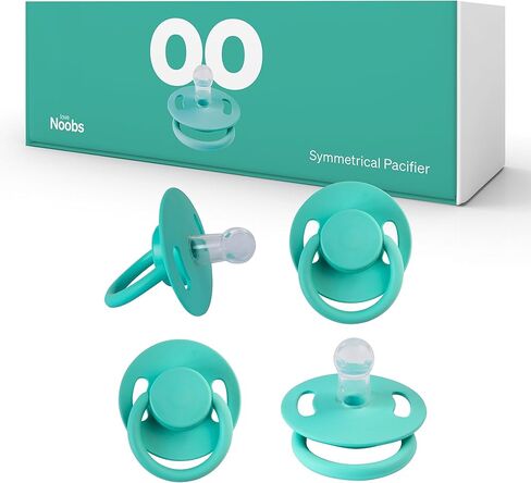 Symmetrical Pacifier, 4 Pacifiers, Pacifiers 0-6 Months, Newborn Pacifiers, Silicone Pacifiers, Pacifier 0-3 Months, Newborn Pacifiers 0-3 Months in Kuwait