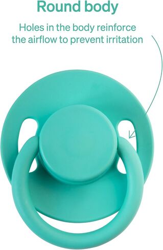 Symmetrical Pacifier, 4 Pacifiers, Pacifiers 0-6 Months, Newborn Pacifiers, Silicone Pacifiers, Pacifier 0-3 Months, Newborn Pacifiers 0-3 Months in Kuwait