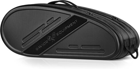 حقيبة تنس تكتيكية مقاس 30 بوصة من Savior Equipment Pro Touring مقاس 30 بوصة حقيبة مسدس مزدوجة لحمل حقيبة الظهر، تخزين غلاف EVA شبه صلب، منظم لوحة MOLLE قابل للتخصيص بالكامل in Kuwait