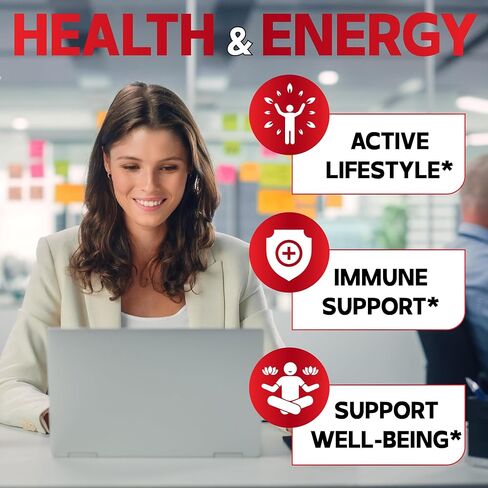 مكمل المغنيسيوم ل-ثريونات مع عرف الأسد وجذور أشواغاندا - 1000 ملجم لكل جرعة لإمدادات 60 قطعة - دعم الصيغة المتقدمة in Kuwait