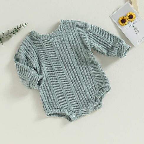 Ledy Champswiin Newborn Baby Girl Sweaters Fall Winter Long Sleeve Pullover Tops Infant Girl Crewneck Sweater Romper in Saudi Arabia