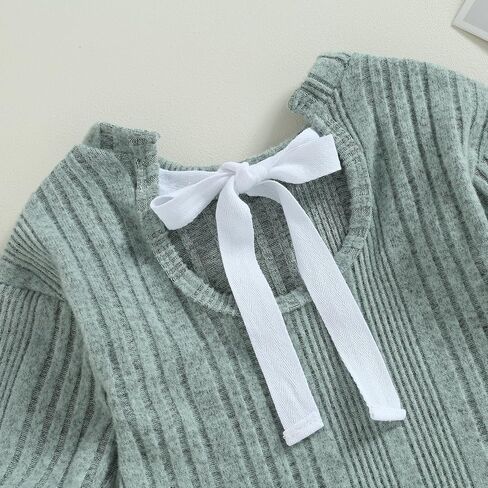 Ledy Champswiin Newborn Baby Girl Sweaters Fall Winter Long Sleeve Pullover Tops Infant Girl Crewneck Sweater Romper in Saudi Arabia