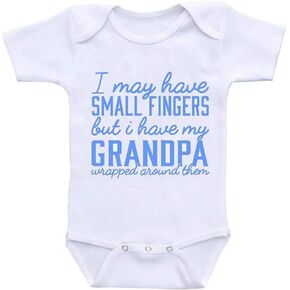 JYHOPE Funny Letter Print Romper Newborn Infant Baby Jumpsuit