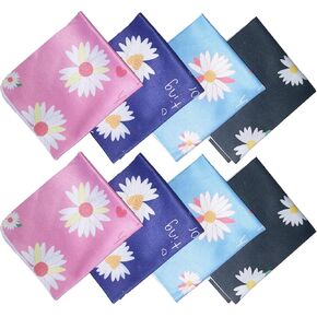 قماش تنظيف من الألياف الدقيقة لجل والنظارات، قماش تنظيف النظارات، مناديل جل للنظارات (8 حزم) in Kuwait