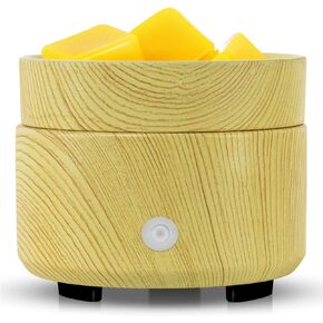 موقد تسخين الشمع - موقد سيراميك 3 في 1 للزيوت العطرية الكهربائية المعطرة لتدفئة الشمع، مذيب الشموع للمنزل والمكتب وغرفة النوم والحمام وغرفة المعيشة هدية وديكور in Kuwait