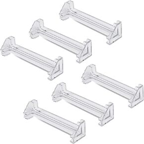 Antfly 6 PCS Vertical Blind Valance Corners, 3.5" Vertical Blind Dust Cover L Valance Return Corner Adapter for L Sharp Dust Cover,Blinds Accessory in Kuwait