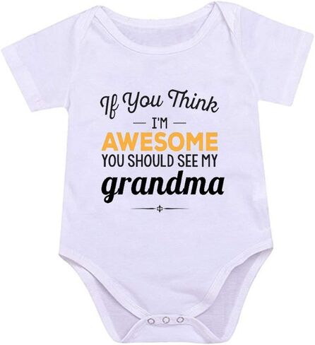 JYHOPE Funny Letter Print Romper Newborn Infant Baby Jumpsuit in Saudi Arabia
