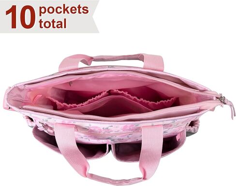 Crossbody Dinosaur Diaper Bag Tote with Changing Station for Baby Boy, 3 Piece Diaper Bag Set in Kuwait