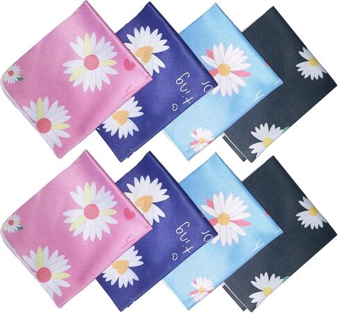 قماش تنظيف من الألياف الدقيقة لجل والنظارات، قماش تنظيف النظارات، مناديل جل للنظارات (8 حزم) in Kuwait