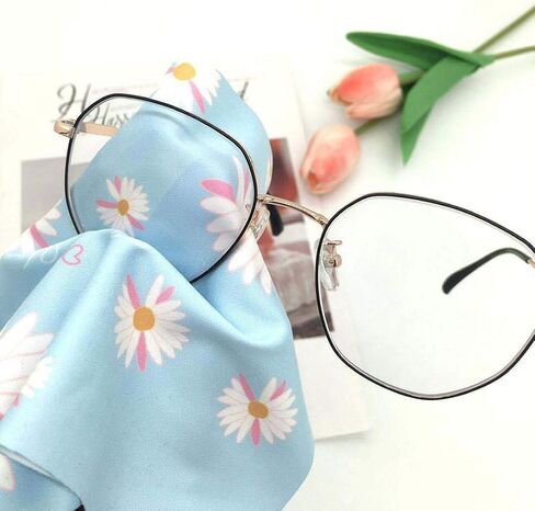 قماش تنظيف من الألياف الدقيقة لجل والنظارات، قماش تنظيف النظارات، مناديل جل للنظارات (8 حزم) in Kuwait